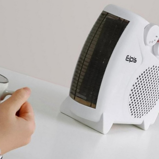 미니 온풍기 욕실 전기난로 발난로 사무실 온열기 휴대용온풍기 휴대용히터 미니난방기, 엘피스 미니 온풍기, EL-010LP