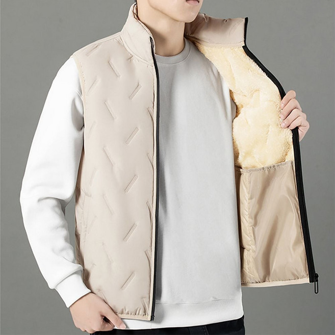 방한조끼 겨울 작업 동복 깔깔이 작업용 패딩 등산 han+8720wG