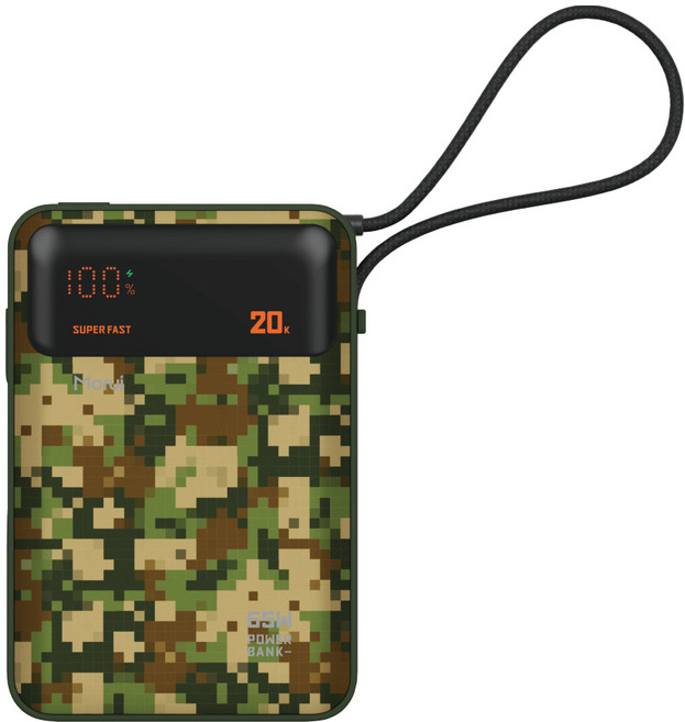 모루이 65W 대용량 보조배터리 MT-65 20000mAh, 밀리터리