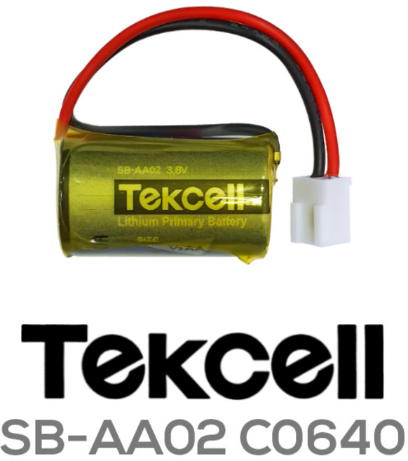 텍셀 SB-AA02 C0640 열량계 가스검침기 난방지시기 원격지시부 배터리, 1개, 1개입