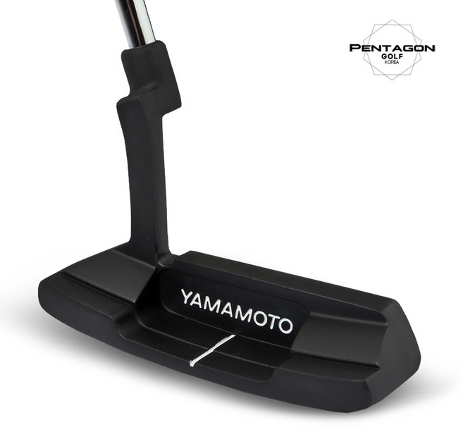 야마모토 펜타곤 블랙 에디션 CNC 밀링 퍼터, 34인치