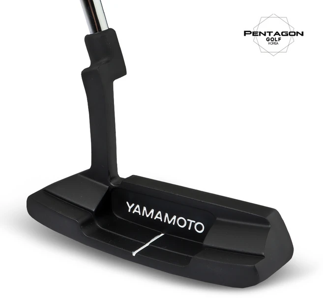 야마모토 펜타곤 블랙 에디션 CNC 밀링 퍼터, 34인치 - 쿠팡