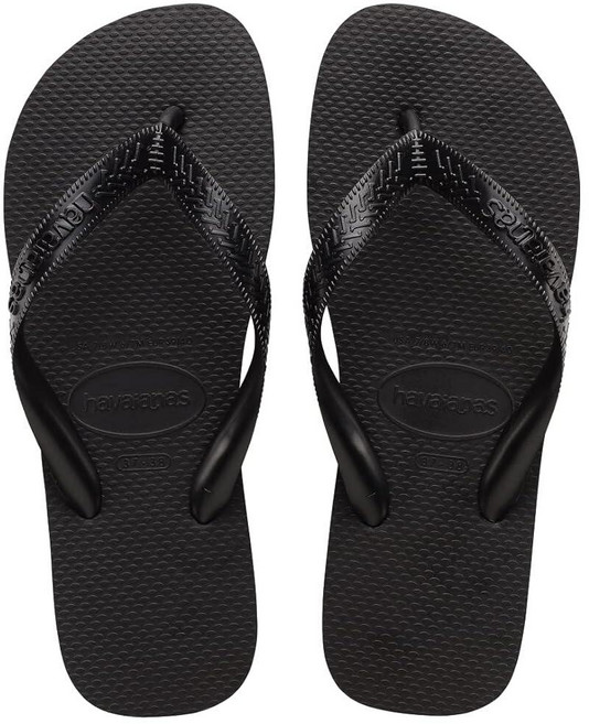 Havaianas 유니 플립플롭 블랙.