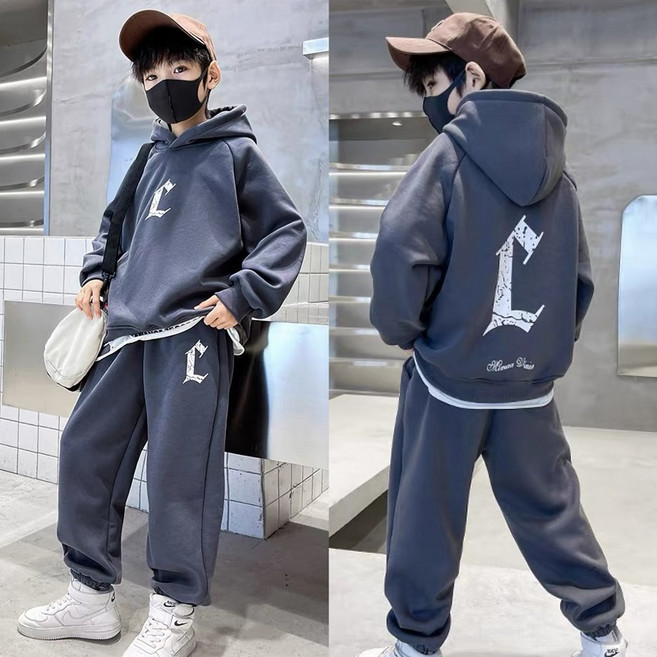 투나이언 남아 후드티 상하복세트 주니어 의류 트레이닝복 운동복 츄리닝 상하세트