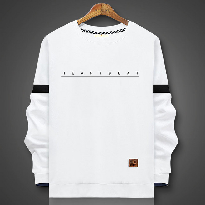 블루포스 남자 BG텔링슨 맨투맨 남성 빅사이즈 긴팔 티셔츠 단체티 운동복