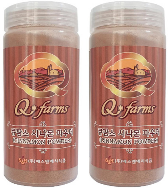 큐팜스 시나몬 파우더 180g, 1개입, 2개