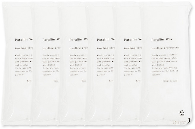 에이탑 파라핀 왁스 하드형 6개입 손발 테라피 관리, 1개