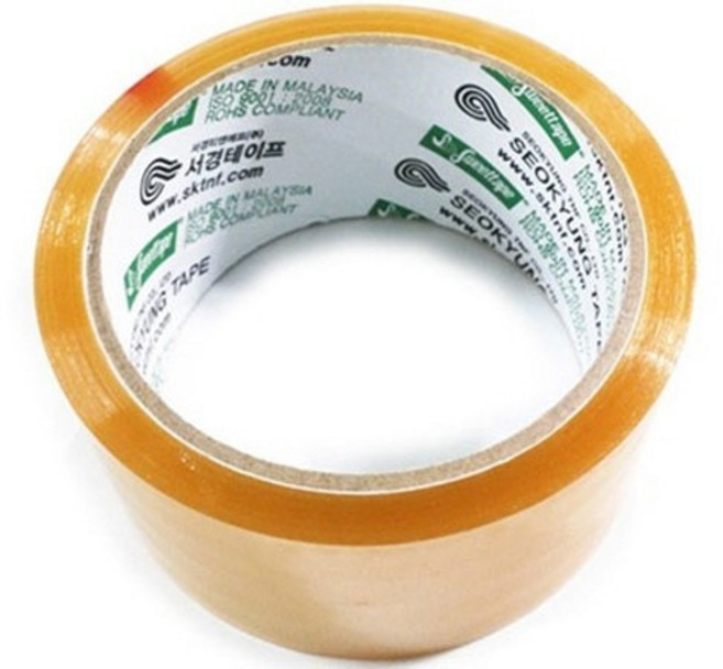 (서경티앤에프) 서경 V50 투명 박스테이프 50개 1BOX