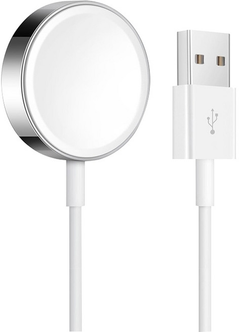 蘋果手錶 Apple Watch 充電線 (副廠), 白金, 1個