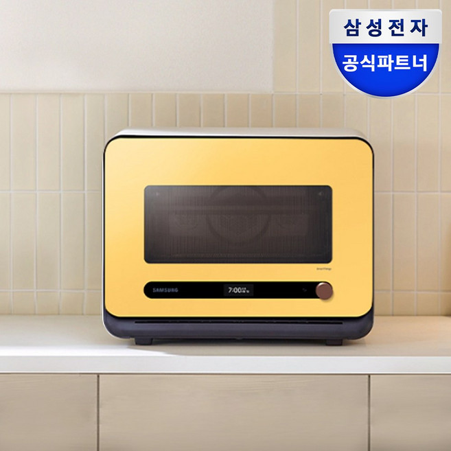 삼성전자 비스포크 큐커 MO22A7797CV2 22리터 에어프라이어 그릴 복합오븐 글램썬옐로우