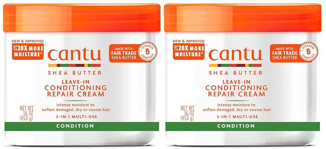 Cantu 리브인 크림 473.2ml16온스 2팩