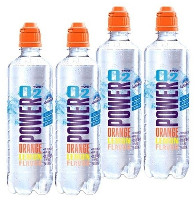 농심 파워오투 오렌지레몬 500ml x 24PET