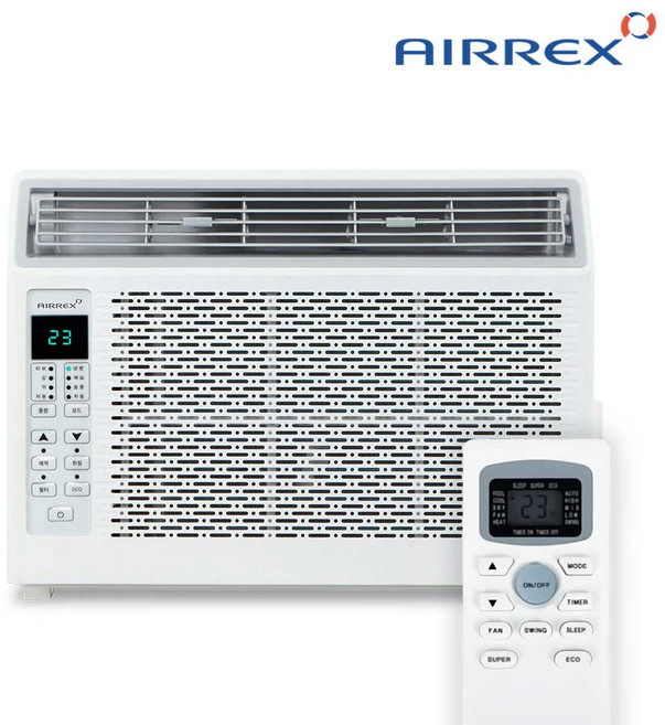 에어렉스 정품 창문형 에어컨 원룸 작은방 창틀 간편 설치 바로 사용 일체형