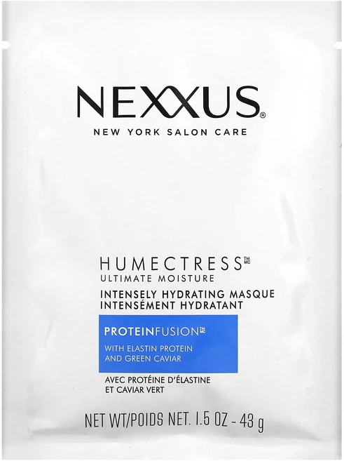 Nexxus 휴멕트레스 인텐슬리 하이드레이팅 헤어 마스크 얼티밋 모이스처 1.5oz(43g), Nexxus휴멕트레스인텐슬리하이드레이팅헤어마스크얼티밋모, 43g, 1개 - 쿠팡