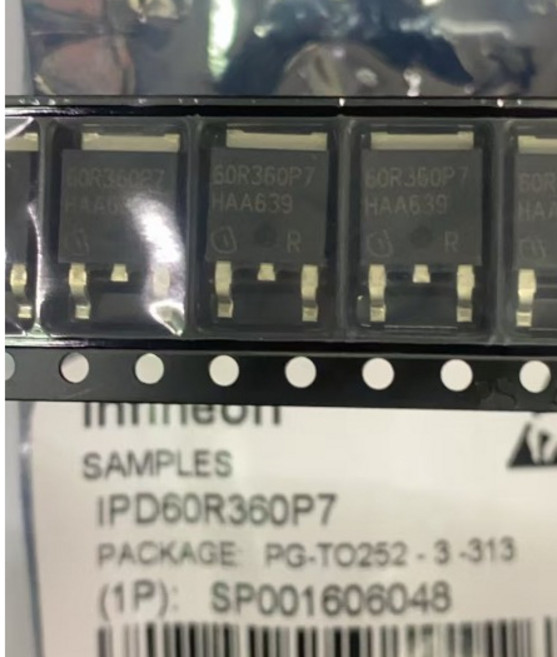 Infineon IPD60R360P7 貼片 TO-252-3 600V 9A, 1個