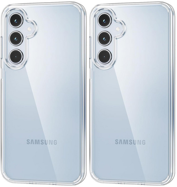 넥스트모바일 1+1 갤럭시 A35 5G 소프트 슬림 투명 젤리 케이스