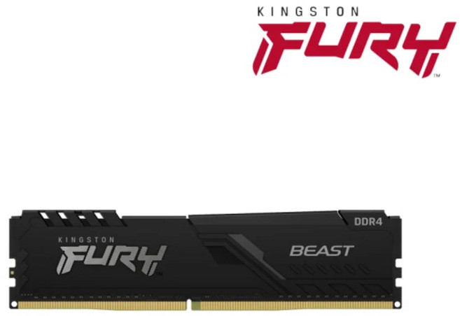 Kingston FURY Beast DDR4 3200 32GB 記憶體, 1個