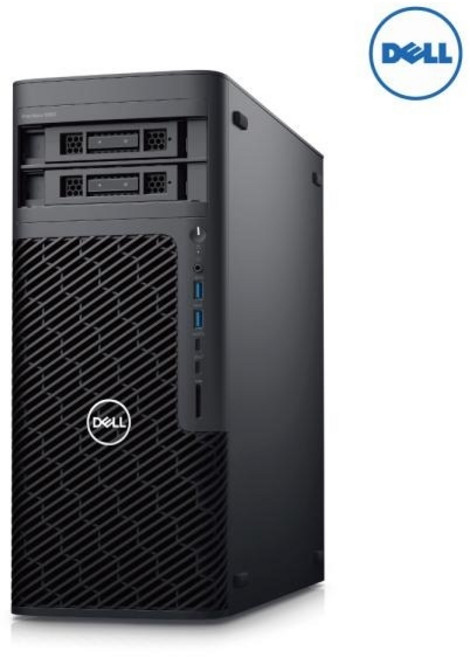 (Dell) 프리시전 5860T 워크스테이션 Xeon W3-2423 (16GB/ NVME 512GB SSD/T400/Win11Pro/1350W/AS 3년)(기본제품), WIN11 Pro, 16GB, 블랙