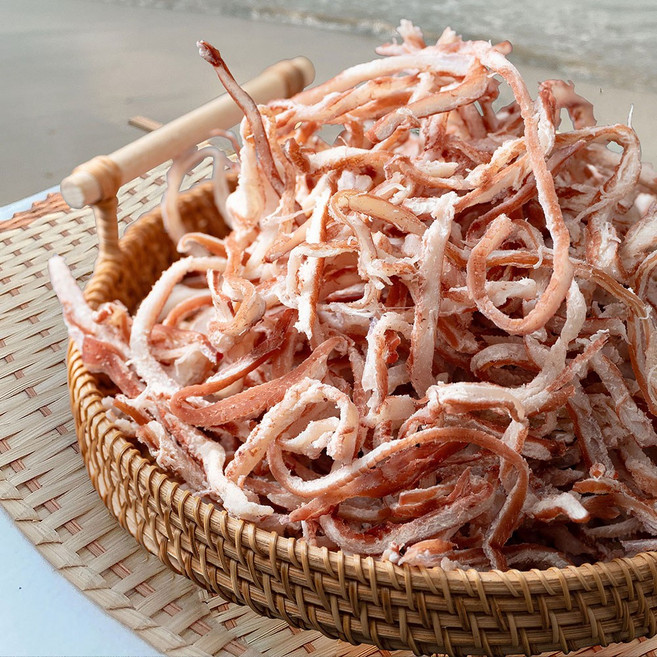 국내가공 참진미채 오징어채 상급 500g 1kg / 진미채 볶음 반찬 튀김 안주 요리, 1개