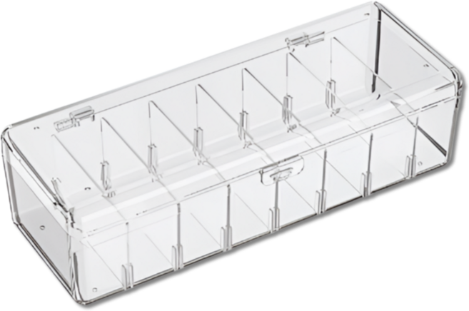 펴나나다 8칸 분할 포토카드 수납 보관함, 1개