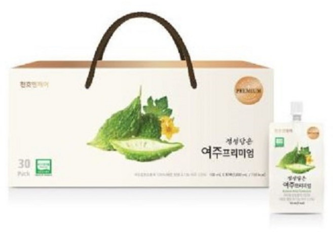 천호엔케어 정성담은 여주즙 프리미엄 30p, 3L, 1박스