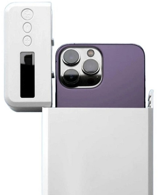 디지털 디톡스 핸드폰 잠금장치 스마트 휴대폰 금욕상자 감옥 스마트폰관리 집중력향상 자기관리, 문라이트 화이트전화 받을 수 있음