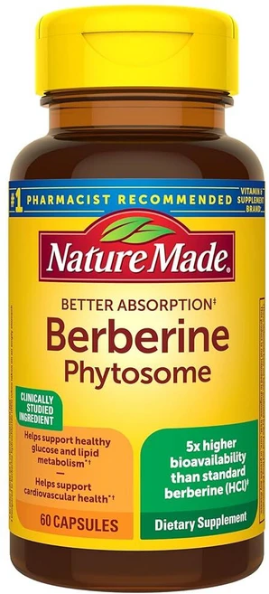 네이처메이드 베르베린 파이토솜 캡슐 60정, 1개 - 쿠팡