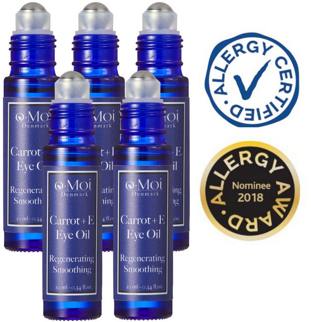 오무아 캐럿 E 아이오일 아이크림 아이세럼 다크서클 10ml 5개 세트