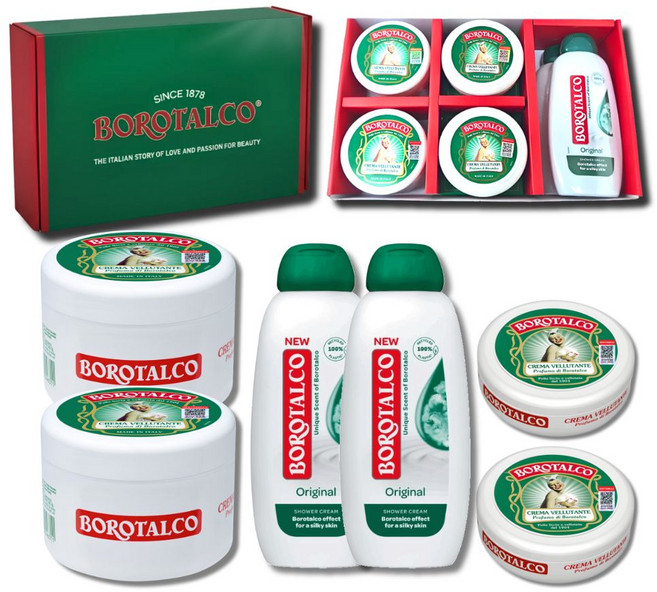 보로탈코 바디크림 250ml 2개+150ml 2개+샤워크림 250ml 2개 패키지세트, 1세트