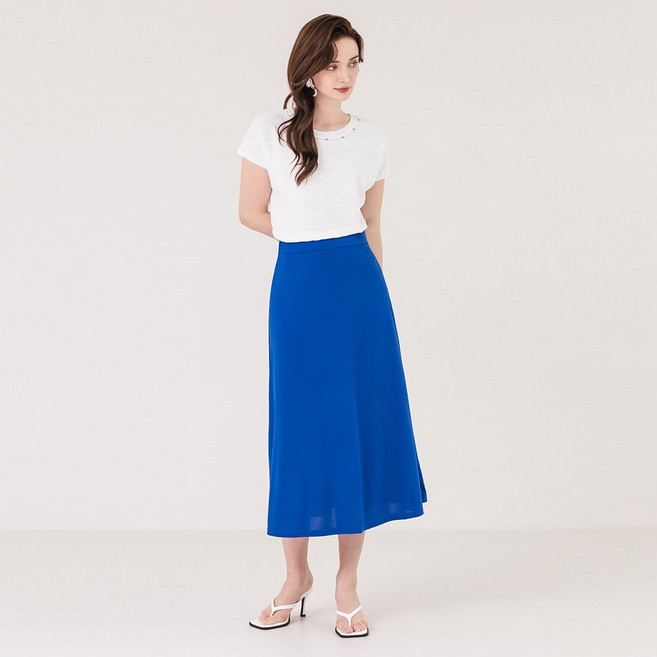 막스까르띠지오 팝아트 A라인 밴딩 스커트