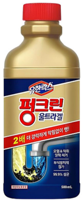 유한락스 펑크린 울트라겔 세면대 세정제, 1개, 500ml