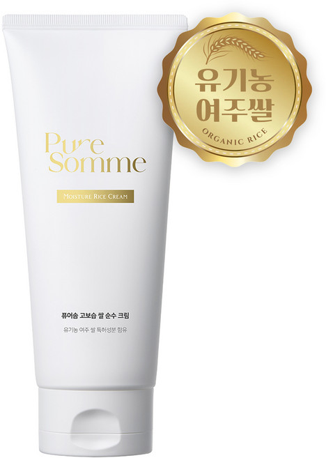 퓨어솜 아기 베이비 키즈 유기농 여주쌀 장벽개선 고보습 순수 크림, 1개, 150ml