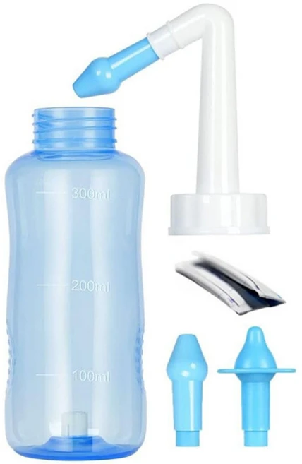 JMC 코세정기 코세척기 비강세척 약국 비염 의료기기 황사 미세먼지 생리식염수 코세척 어린이 유아 성인, 1개 - 쿠팡