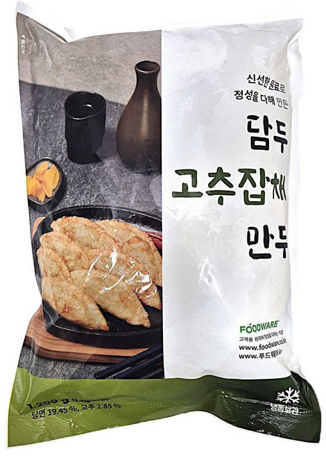 담두 고추잡채만두 1.25kg, 2개