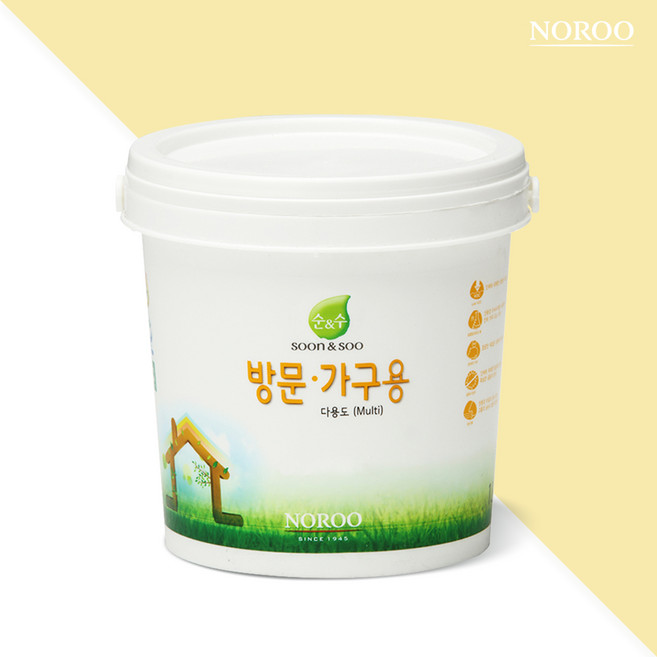 순앤수 방문 가구용 페인트, 레몬티NR3198, 1L, 1개