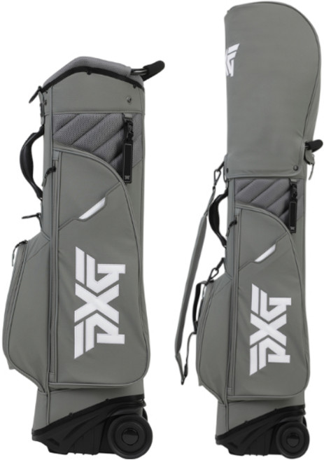 카네정품 PXG 슬림 휠 여성 캐디백, 다크그레이(DARK GREY)
