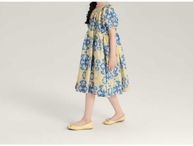 해피유통 프린세스 스타일 펑크한 소매 원피스 편안하고 가벼운 봄여름 스타일 디자인14세 이상