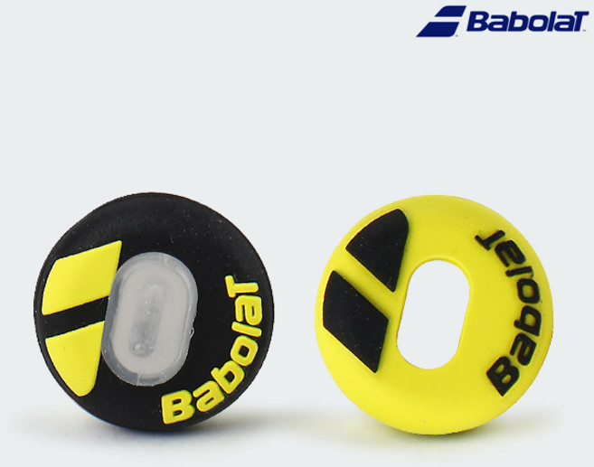 바볼랏 커스텀 댐프너 X2 (700130 142), 블랙/옐로우, 1세트