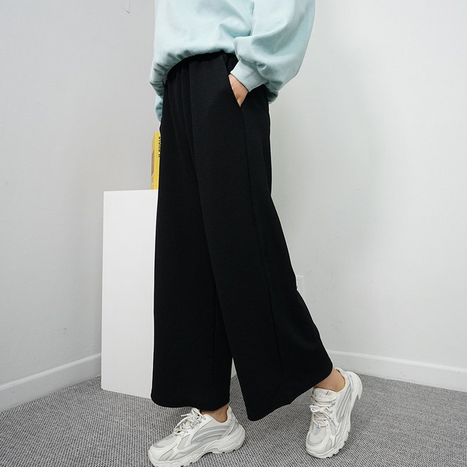 빅걸스토리 빅사이즈 여성 봄신상 리버플 5컬러 와이드핏 데일리 통바지
