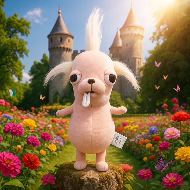 FuTai 카와이 치와와 인형 치와와 스터프 동물 귀여운 치와와 강아지 인형 리얼리스틱 치와와 인형 어린이용 미니 치와와 인형 수집용 인형 스터프 동물 & 테디 베어, 크기가 큰, 1개