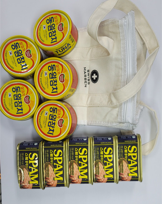 스팸 참치세트 참치 햄세트 스팸200g 3개 동원참치 135g 3개 세트, 5개