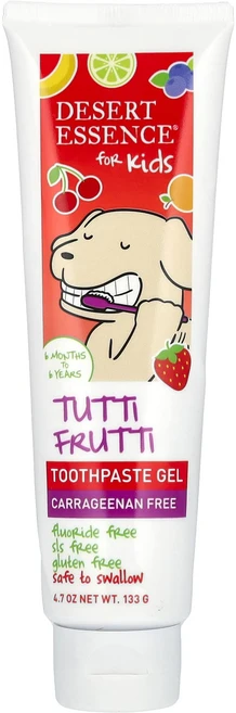 Desert Essence 어린이용 젤 치약 투티 프루티 133g(4.7oz), DesertEssence어린이용젤치약투티프루티133g4, 133g, 1개 - 쿠팡