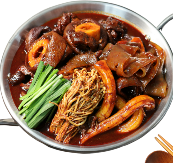 매콤 한우 우족찜 밀키트 650g 1개, 1세트