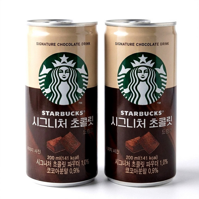 스타벅스 시그니처 초콜릿, 200ml, 36개