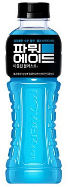 [코카콜라] 파워에이드 마운틴블라스트 오리지널, 600ml, 6개