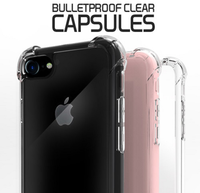 방탄 클리어 아이폰 케이스