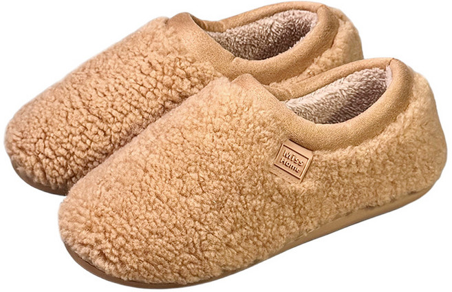 DANGZ 여성용 겨울 방한 털슬리퍼