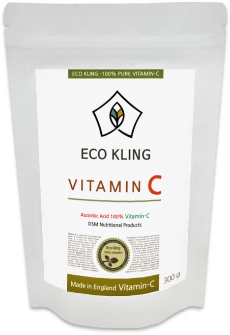 DSM 영국 분말비타민C 300g, 1개 - 쿠팡
