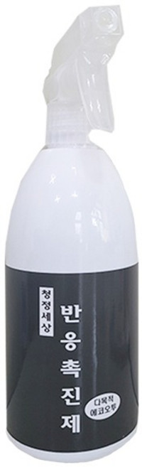 반응촉진제 500ml 화재 음식물 담배 애완동물 냄새 제거 악취 탈취제 청정세상 에코오투, 1개