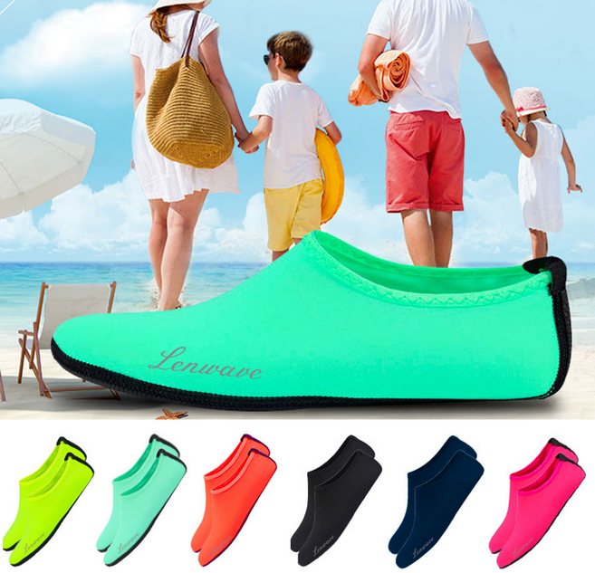 초슬림 아쿠아 삭스 210~280mm 네오플랜 아쿠아 슈즈 워터파크 해변 수영장 물놀이 물신 준비물